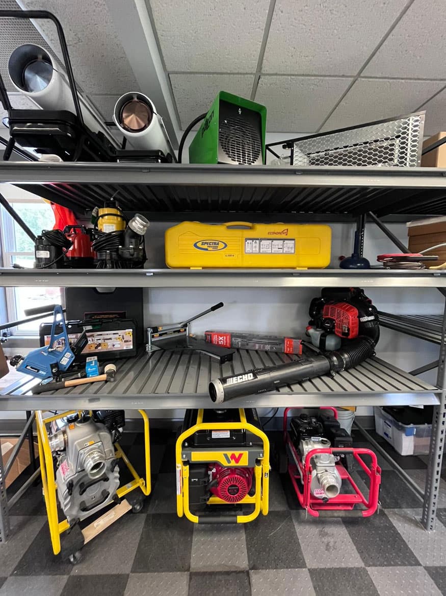 Econorent equipment storage