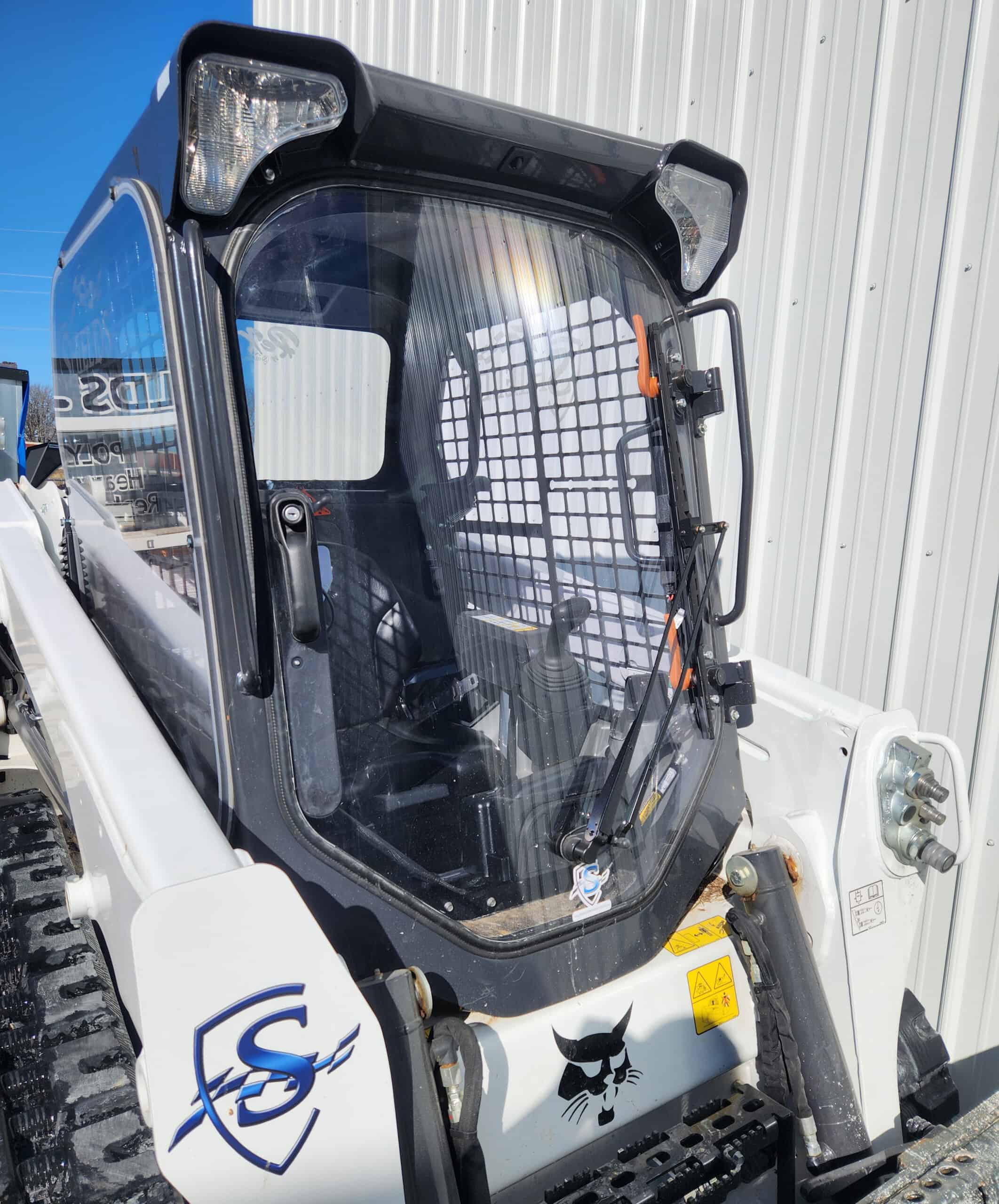SHIELDS equipment protection on a machine at a jobsite